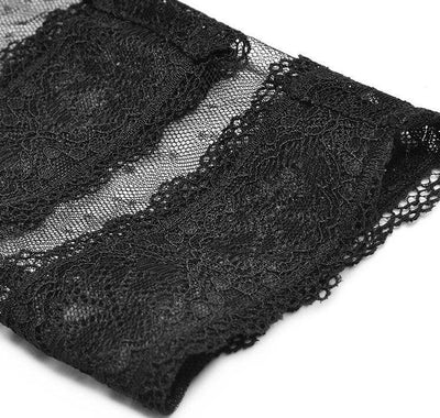 Rochie Vintage Din Dantela Cu Maneca Lunga