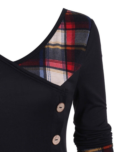 Rochie Vintage Neagra Scotia