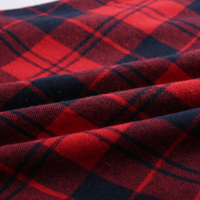 Rochie Tartan Vintage Cu Umeri