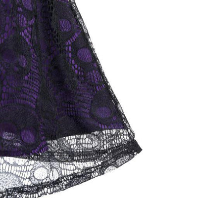 Rochie Mov Gotică De Epocă