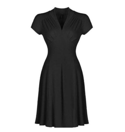 Rochie Vintage Plus Marimea Anilor 50 Neagra