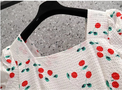 Rochie Vintage Plus Size Cherry Alba