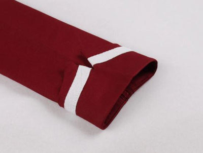 Rochie Roșie Cu Decolteu În V De Mărime Plus Vintage