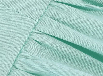 Rochie De Talie Mare De Epocă Turcoaz