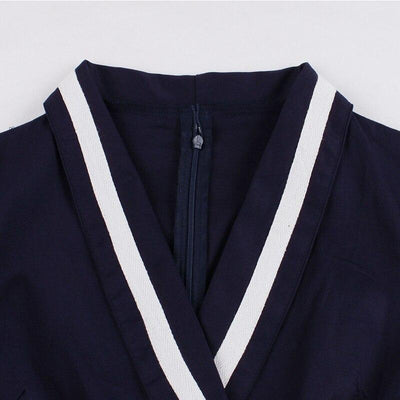 Rochie Albastra Ani 50 Plus Marime