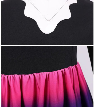 Rochie De Crăciun Vintage Winter Sky