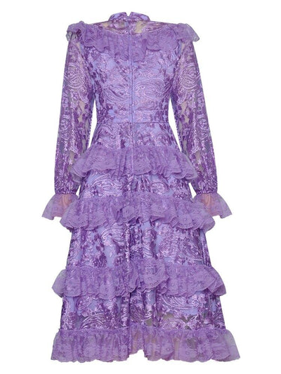 Rochie De Nunta De Lavandă De Epocă