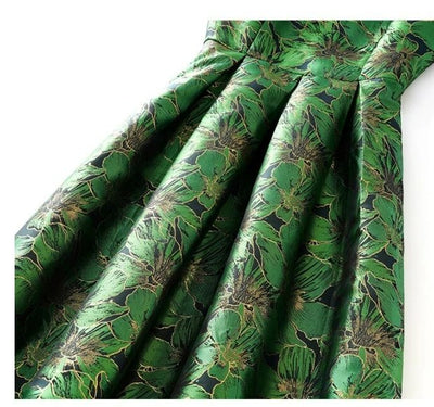 Rochie De Zi Verde Vintage