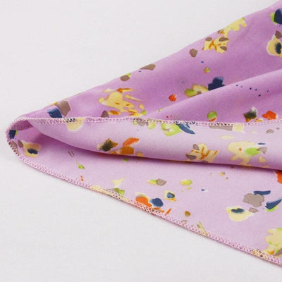 Rochie Vintage Cu Maneca Scurta Lavanda