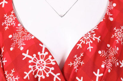 Rochie De Craciun Vintage Plus Marime Rosie