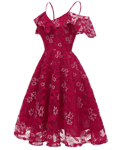 Rochie Vintage Burgundy