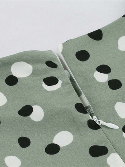 Rochie Verde Vintage