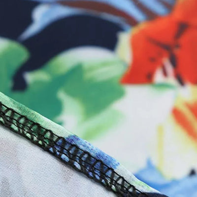 Rochie Vintage Pin Up Cu Flori Albastre