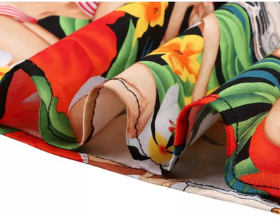 Rochie Vintage Pin Up Marime Plus Albă