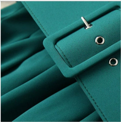 Rochie Verde De Calitate Vintage