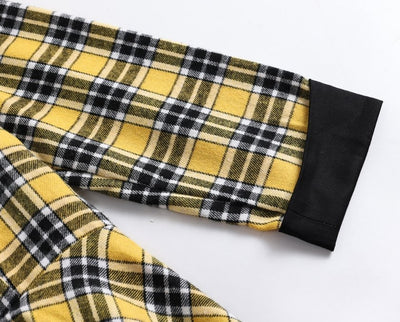 Rochie Vintage Cu Dungi Galbene Și Negre