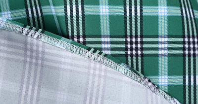 Rochie Vintage Cu Dungi Verzi Și Negre