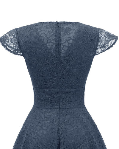 Rochie De Recepție Vintage Bleumarin