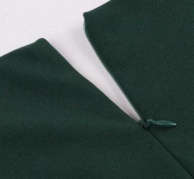 Rochie De Recepție Vintage Verde