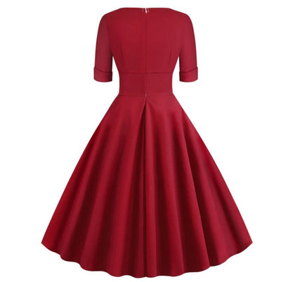 Rochie Vintage Rockabilly Anii 50 Carmine