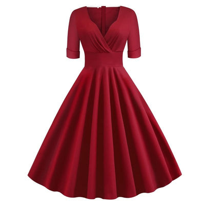 Rochie Vintage Rockabilly Anii 50 Carmine