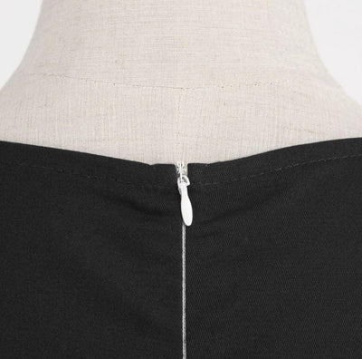 Rochie Vintage Rockabilly Anii 50 Neagra