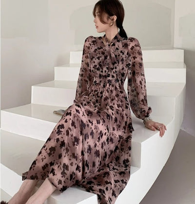 Rochie Vintage Roz Din Anii 1940