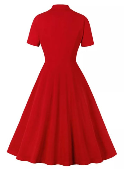 Rochie Vintage Red Liberty