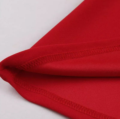 Rochie Vintage Roșie Pasiune