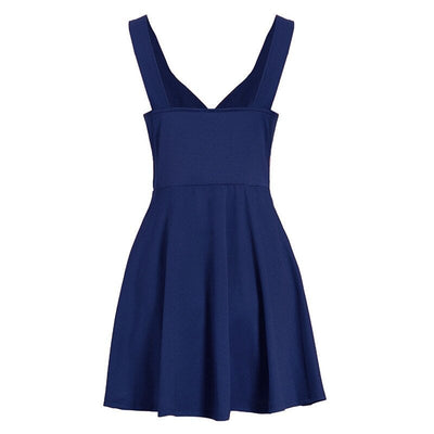 Rochie Vintage Swing Bleumarin