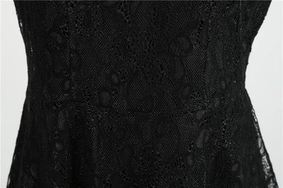 Rochie Trapez Vintage Neagra