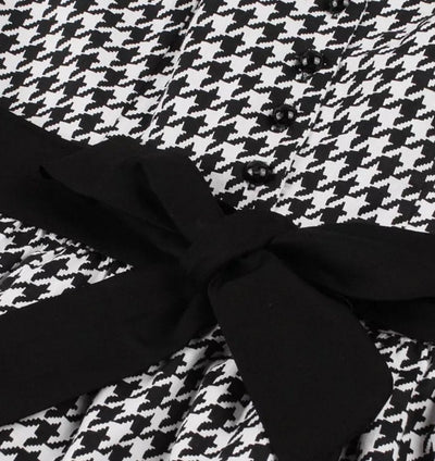 Rochie Alb-Negru De Epocă