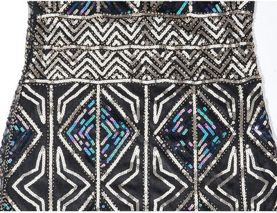 Rochie Gatsby De Epocă, Lungă, Aurie, Anii 20