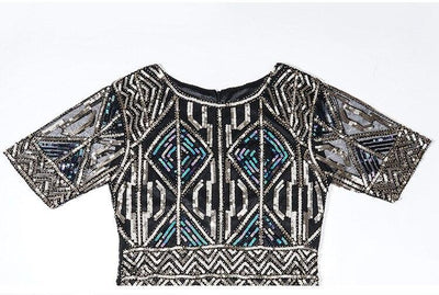 Rochie Gatsby De Epocă, Lungă, Aurie, Anii 20