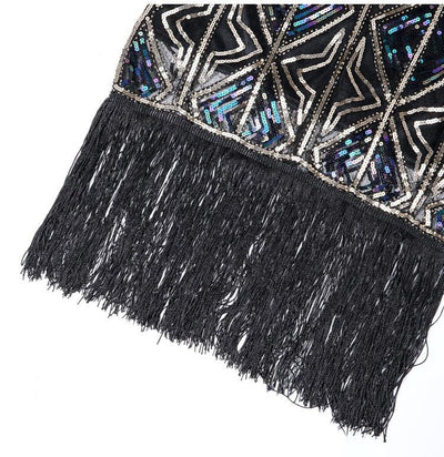 Rochie Gatsby De Epocă, Lungă, Aurie, Anii 20