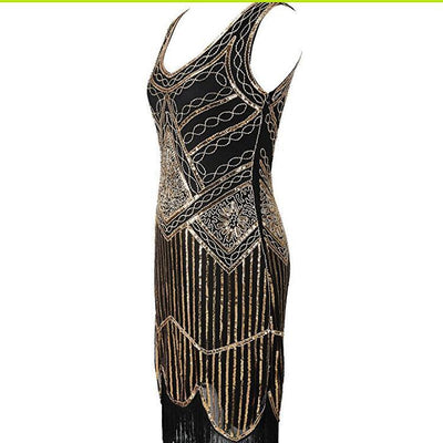 Rochie Gatsby Gold De Epocă, Anii 20