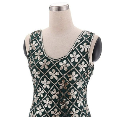 Rochie Vintage Ani 20 Plus Size Gold