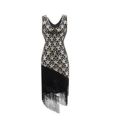 Rochie Vintage Ani 20 Plus Size Gold