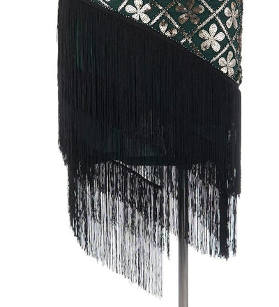 Rochie Vintage Ani 20 Plus Size Green Gold