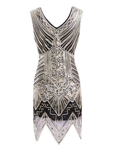 Rochie Vintage De Lungime Mijlocie A Anilor 20