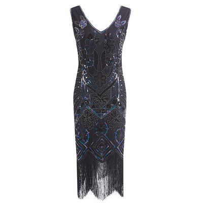 Rochie Paris Vintage Anilor 20 Neagra