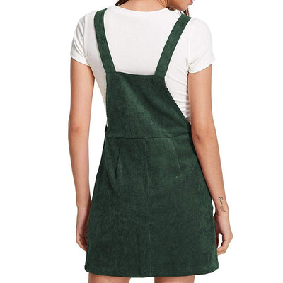 Rochie De Catifea Vintage Verde Pentru Adolescenti