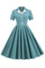 Rochie De Epocă Cu Brâu În Carouri Din Anii 1950