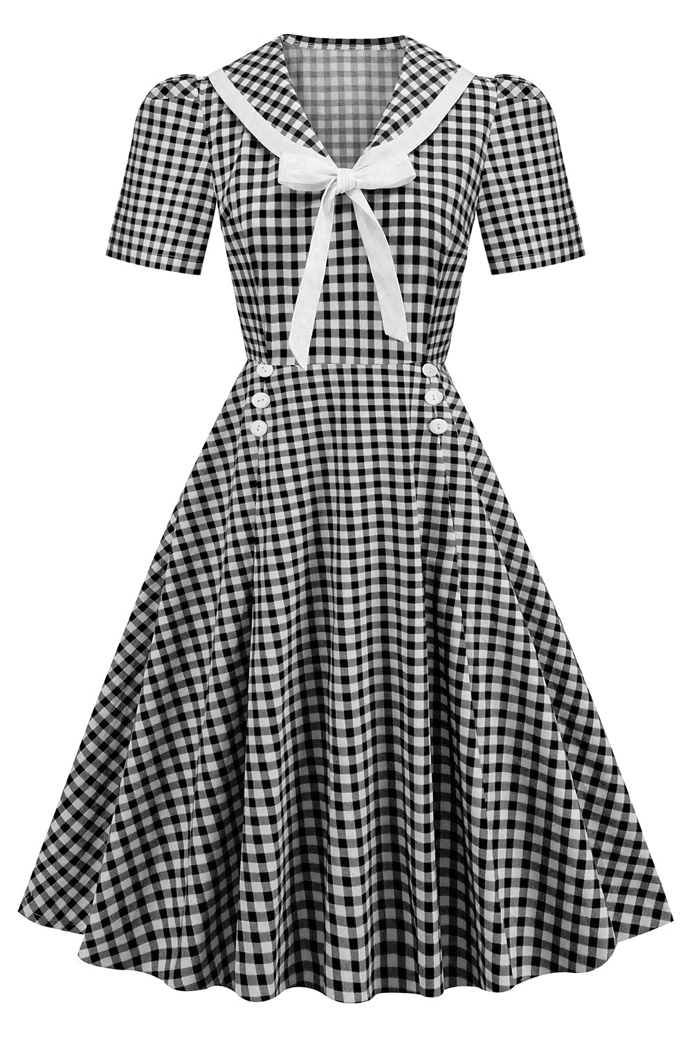 Rochie Vintage Cu Papion