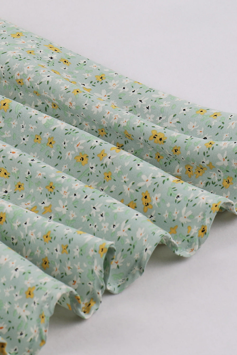 Rochie Fără Mâneci Cu Imprimeu Floral Vintage