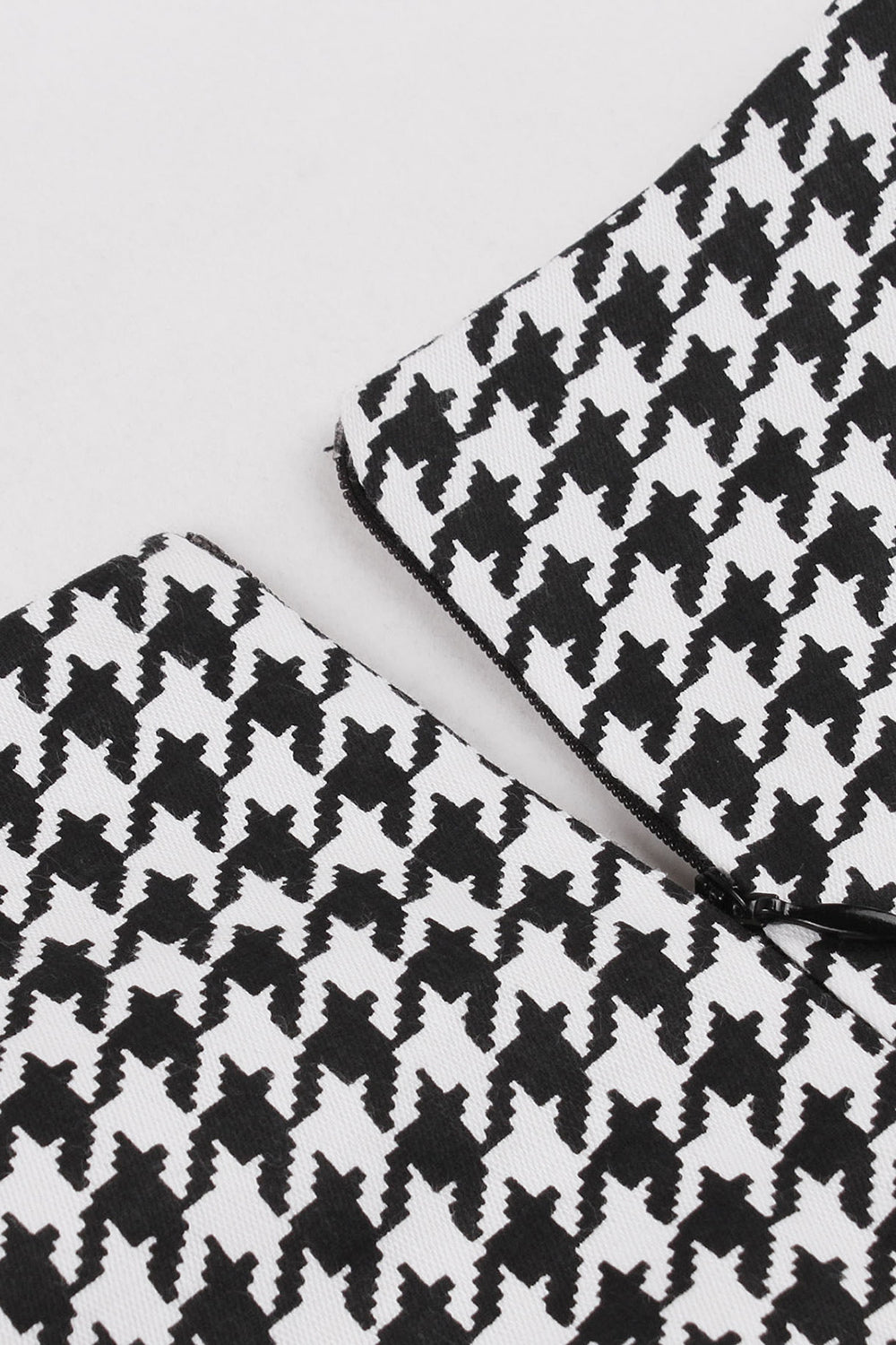 Rochie Leagăn Din Anii 50 În Carouri Negre