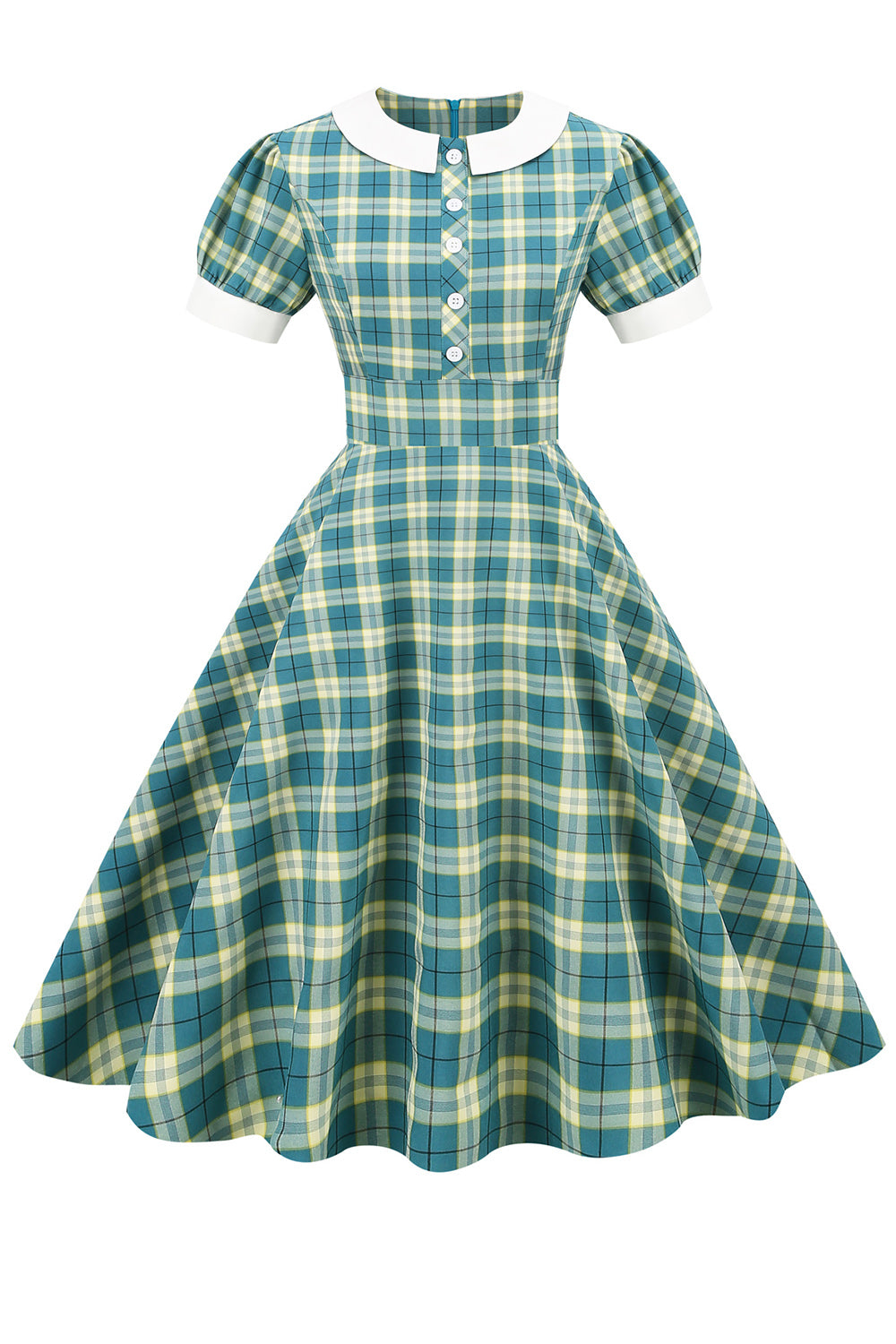 Rochie Vintage Check