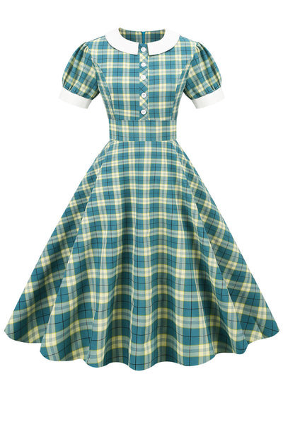 Rochie Vintage Check