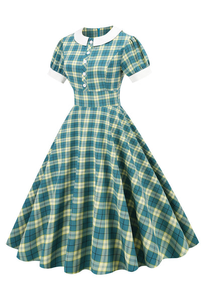 Rochie Vintage Check