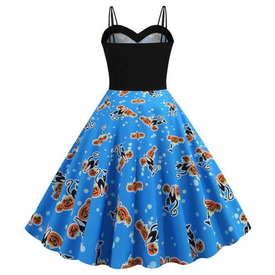 Rochie Rockabilly Specială De Halloween